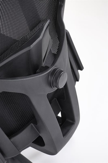 Ergonomiczny fotel gabinetowy MASON w kolorze czarnym