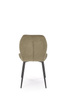 Krzesło K548 w kolorze oliwkowym 