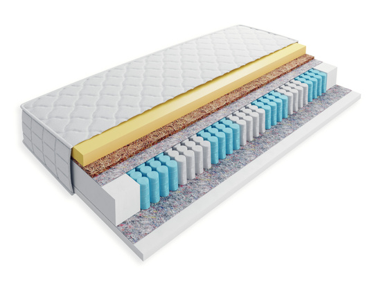 Materac średnio twardy dwustronny SOMNIA MAX 160x200 cm