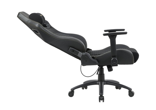 Fotel obrotowy gamingowy ZENIX w kolorze czarnym