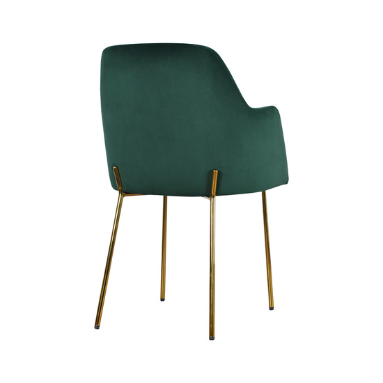 Eleganckie krzesło CAPRIO original gold z ergonomicznym siedziskiem