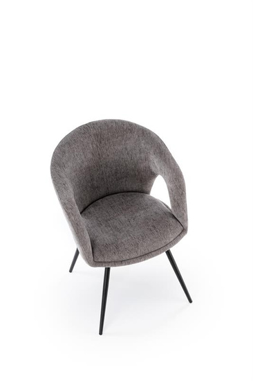 Krzesło K550 w kolorze popielatym 