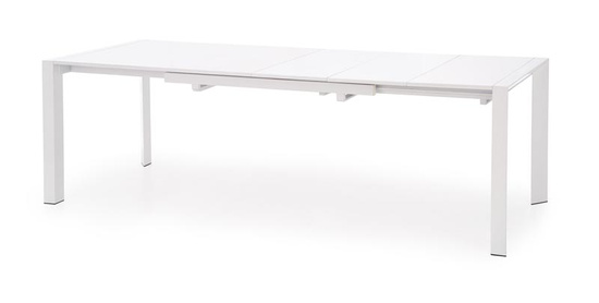 Nowoczesny stół rozkładany STANFORD XL w kolorze białym
