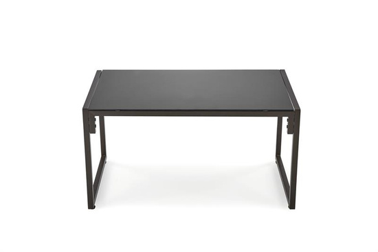 Zestaw ogrodowy SHARK w kolorze ciemny brąz / cappuccino – sofa, dwa fotele i ława