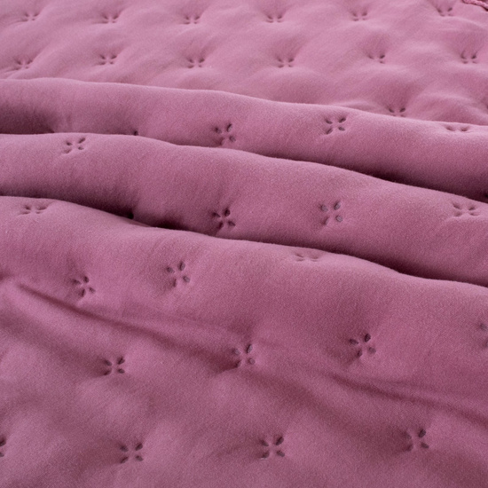 Narzuta 70 x 160 Pikowana Z Falbaną Celia 06