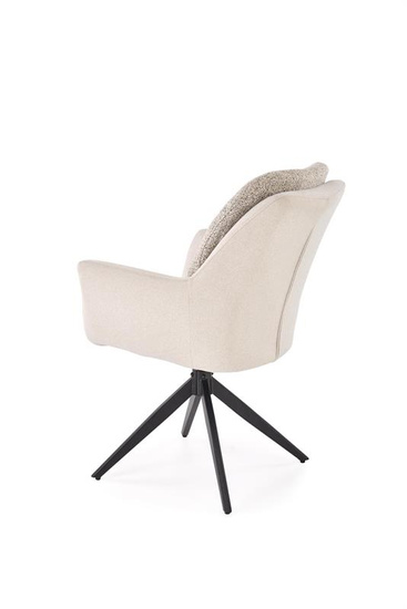 Krzesło z funkcją obracania K591 jasny szary