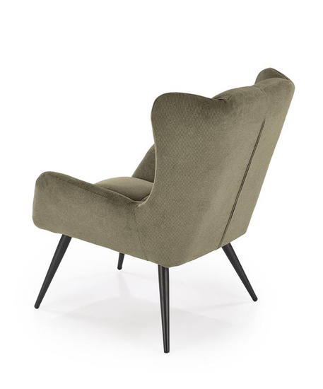 Fotel wypoczynkowy BYRON w kolorze oliwkowym 