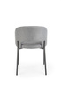 Krzesło K373 w kolorze popielatym 