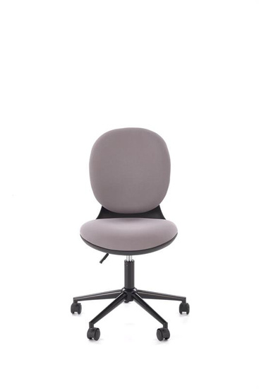 Fotel młodzieżowy ORION w kolorze czarno-popielatym