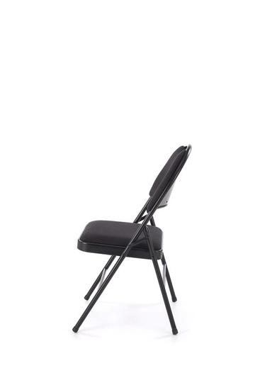Krzesło składane K566 w kolorze czarnym