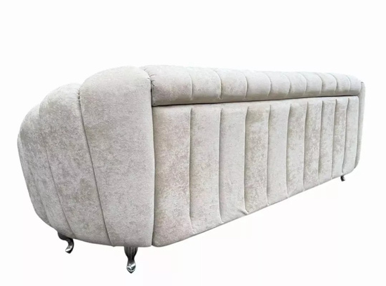 Nowoczesna kanapa VALENCIA 3-osobowa z funkcją spania i pojemnikiem na pościel