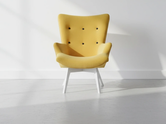 Nowoczesny tapicerowany fotel Uszak GIZMO