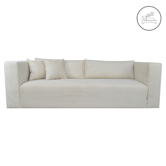 Elegancka sofa VALERY z funkcją spania i poduszkami