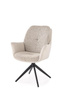 Krzesło z funkcją obracania K591 jasny szary