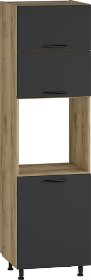 VENTO DP-60/214 szafka dolna wysoka front: antracyt 