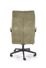 Fotel biurowy z welurową tapicerką ADRIANO oliwkowy 