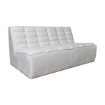 Stylowa sofa LINDA II z geometrycznymi przeszyciami