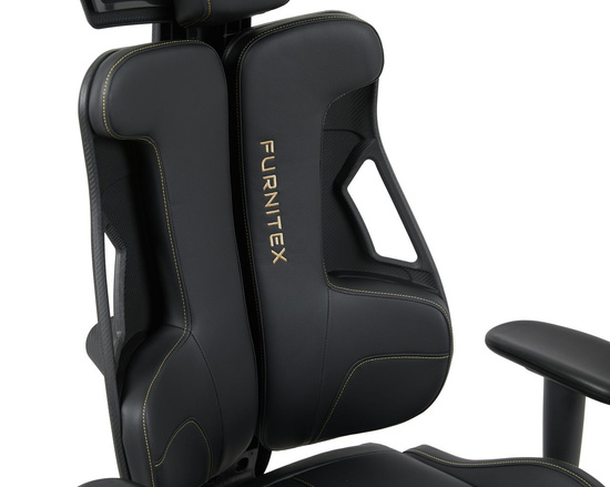 Fotel obrotowy gamingowy PRESTIGE w kolorze czarnym