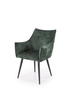 Krzesło K559 w kolorze ciemnozielonym 