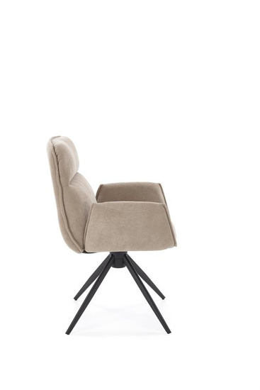 Krzesło K574 w kolorze ciemnobeżowym 