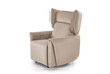 Fotel wypoczynkowy GELATO w beżowej tkaninie