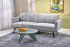 Rozkładana sofa LARIX w popielatym kolorze