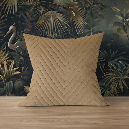 Poszewka 45 x 45 Jodełka Welurowa Caden 09