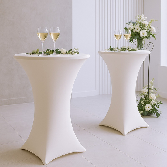 Pokrowiec 80 x 110 Na Stół Cateringowy Felix Biały