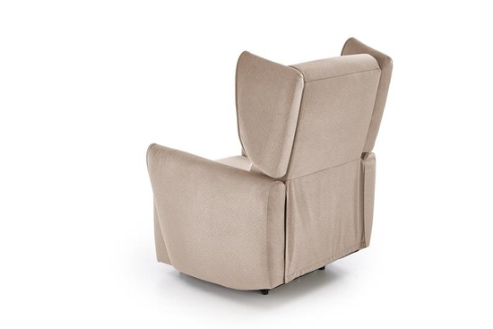 Fotel wypoczynkowy GELATO w beżowej tkaninie