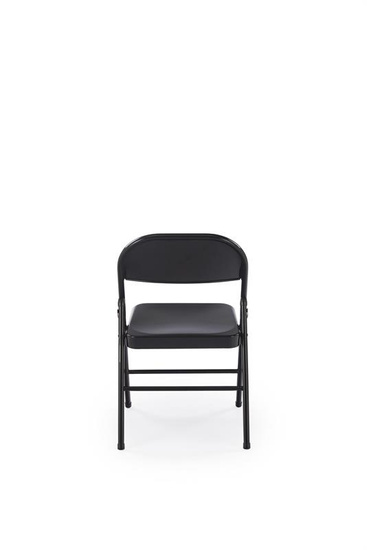Krzesło składane K565 w kolorze czarnym 