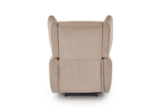 Fotel wypoczynkowy GELATO w beżowej tkaninie
