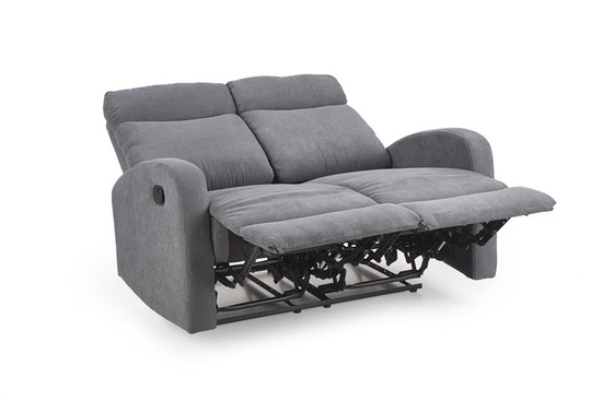 Sofa dwuosobowa z funkcją rozkładania OSLO 2S ciemny szary