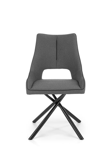 Krzesło K409 w kolorze popielatym 