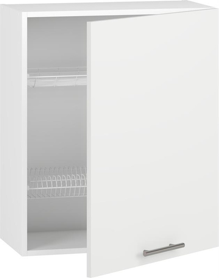 Szafka VENTO GC-60/72 z ociekaczem w kolorze biały/biały mat
