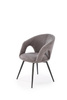 Krzesło K550 w kolorze popielatym 
