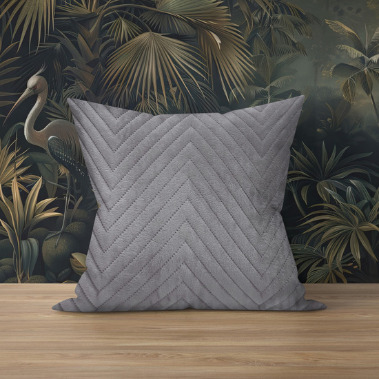 Poszewka 45 x 45 Jodełka Welurowa Caden 02