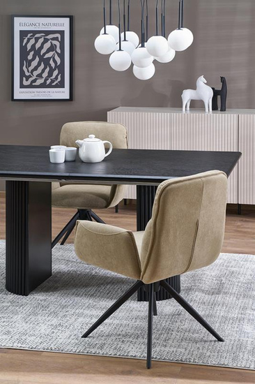 Krzesło K574 w kolorze ciemnobeżowym 