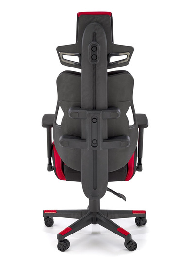 Nowoczesny fotel NITRO 2 czerwono-czarny