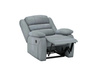 Elektryczny fotel wypoczynkowy RELAXO velvet szary