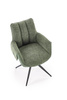 Krzesło z funkcją obrotu K579 w zielonym kolorze 