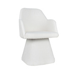 Nowoczesne krzesło CAPRIO MILS z kwadratową podstawą