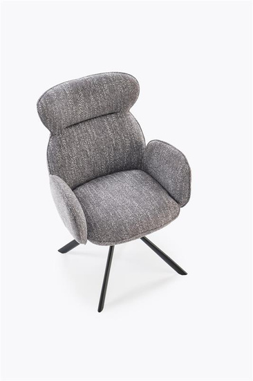 Krzesło z obrotowym siedziskiem K571 w popielatym kolorze