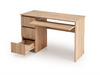Biurko CINO w odcieniu dąb artisan z szufladami