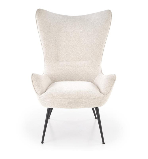 Fotel wypoczynkowy JUKON w kolorze kremowym