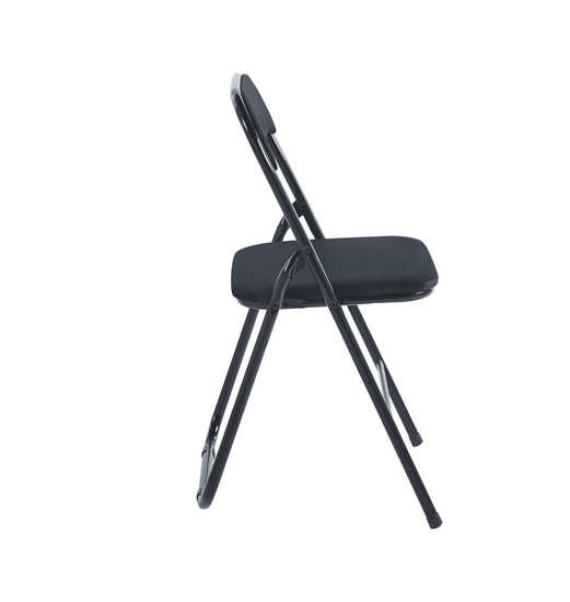 Składane krzesło FLEXA czarny velvet