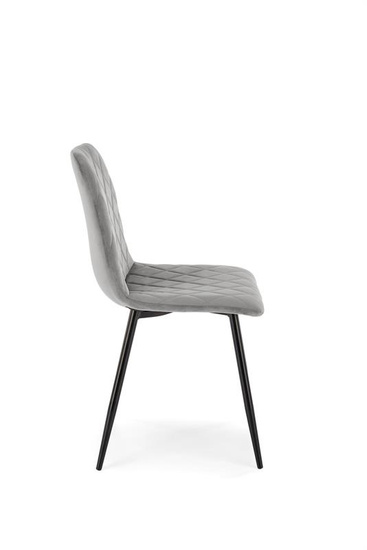 Krzesło K525 w kolorze popielatym 