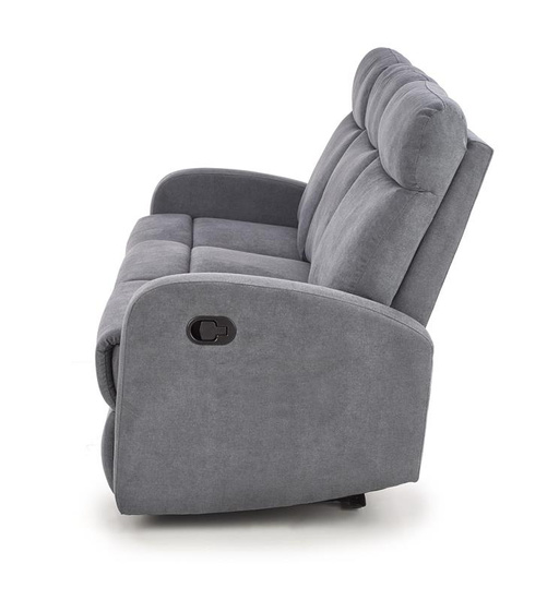 Sofa trzyosobowa z funkcją rozkładania OSLO 3S ciemny szary