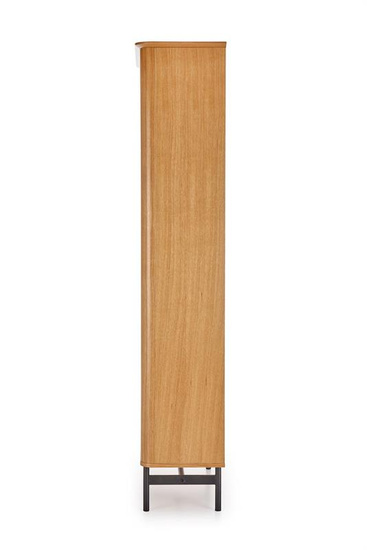 Regał SMART REG-1 dąb naturalny/czarny