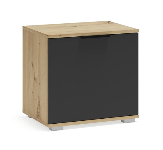 Szafka CLIF ST-50 w połączeniu dębu artisan i antracytu