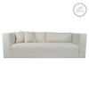 Elegancka sofa VALERY z funkcją spania i poduszkami